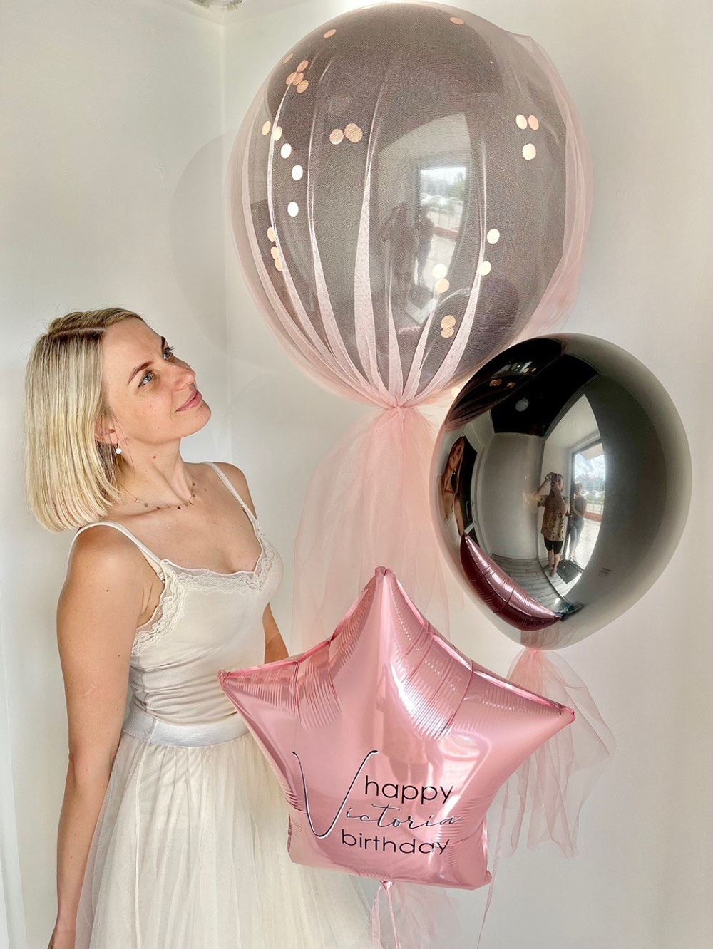 Воздушные шары с фатином №599