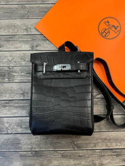 Сумка-слинг Hermes из кожи крокодила, арт. 474379850