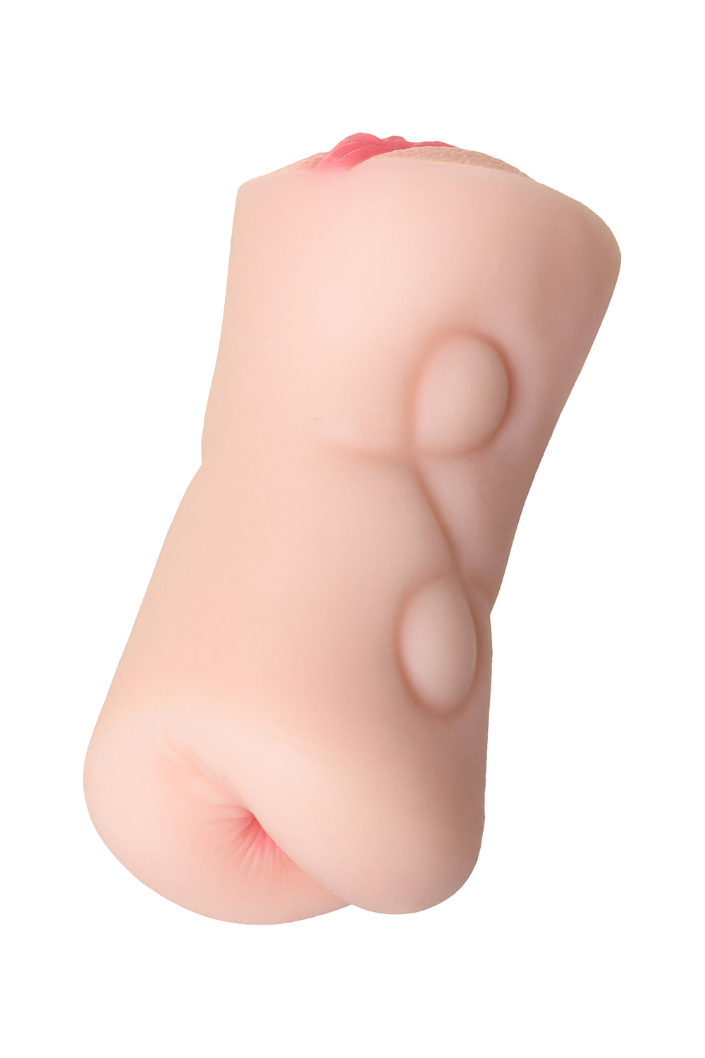 Мастурбатор реалистичный Toyfa Juicy Pussy вагина и анус телесный 16 см