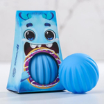 4916710 Развивающий, массажный, рельефный мячик «Веселый монстрик»