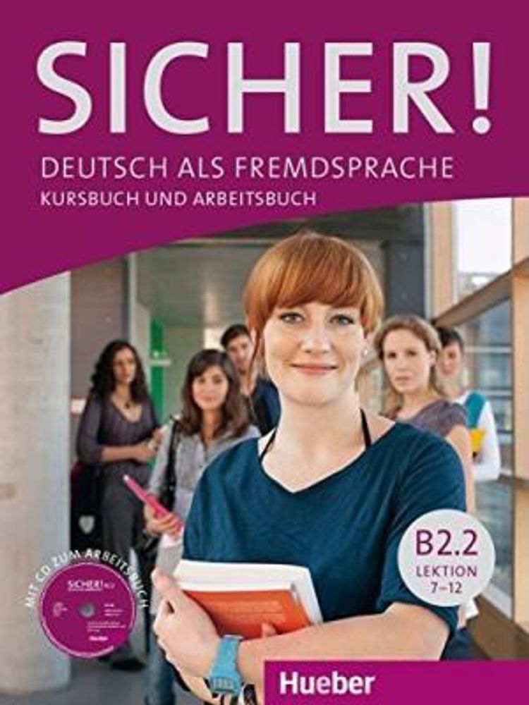 Sicher! B2/2 - Kurs- und Arbeitsbuch mit CD-ROM zum Arbeitsbuch, Lektion 7-12