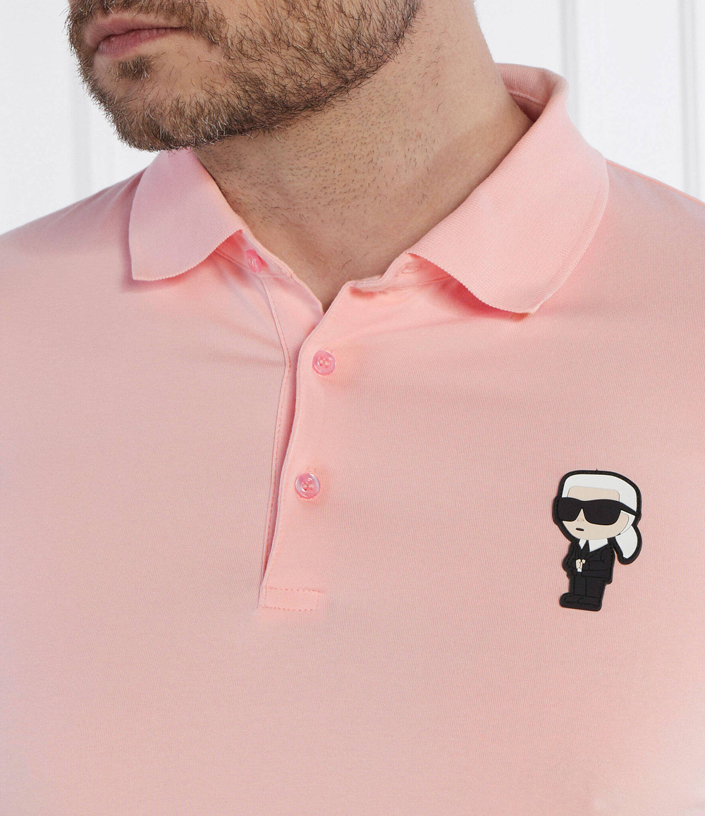 Поло Karl Lagerfeld - лососевый(745022 542221)