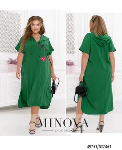 Платье 2463-зеленый Minova