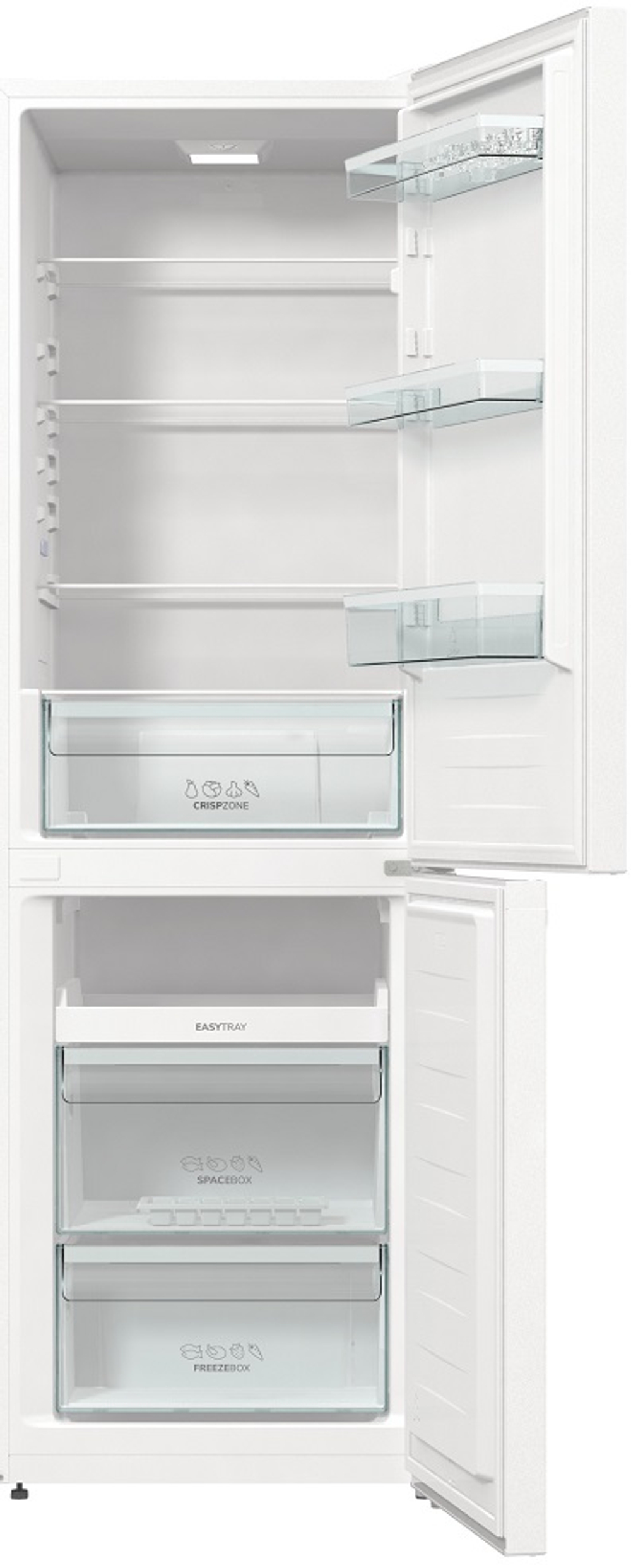 Отдельностоящий двухкамерный холодильник Gorenje RK6192PW4