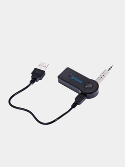 Блютуз адаптер переходник аукс bluetooth в машину