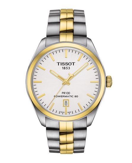 Мужские швейцарские наручные часы Tissot PR 100 Powermatic T101.407.22.031.00