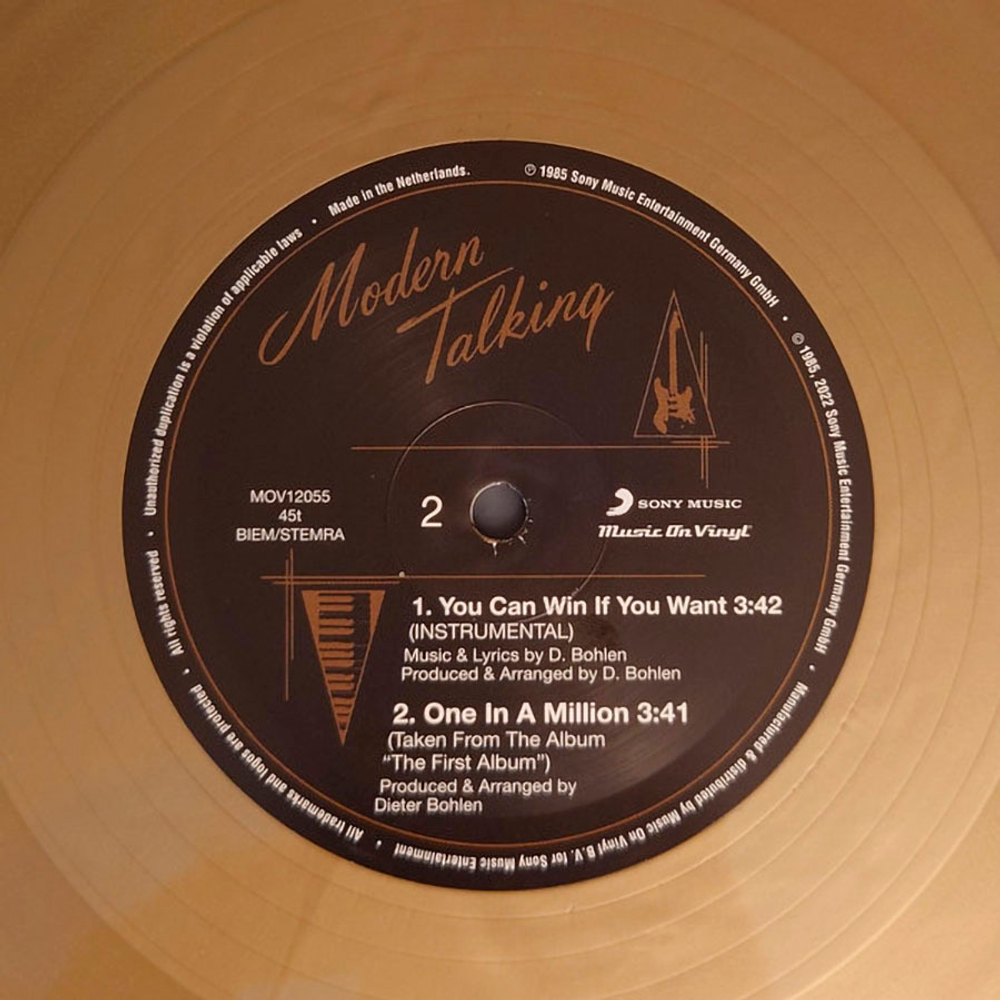 Modern Talking / You Can Win If You Want (Special Dance Version) (Coloured Vinyl)(12" Vinyl Maxi-Single)