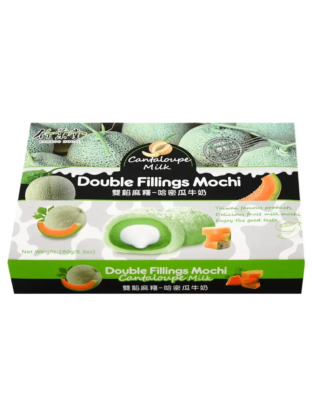 Моти с двойной молочной начинкой со вкусом Дыни 180 г