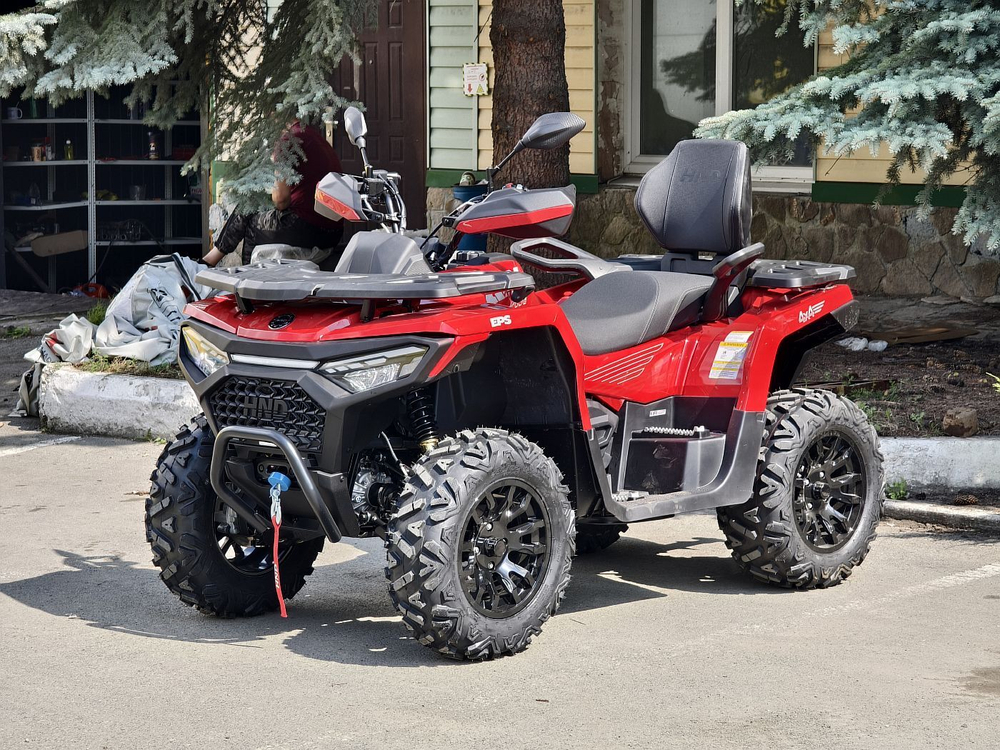 Квадроцикл HND QRX 650 EPS красный