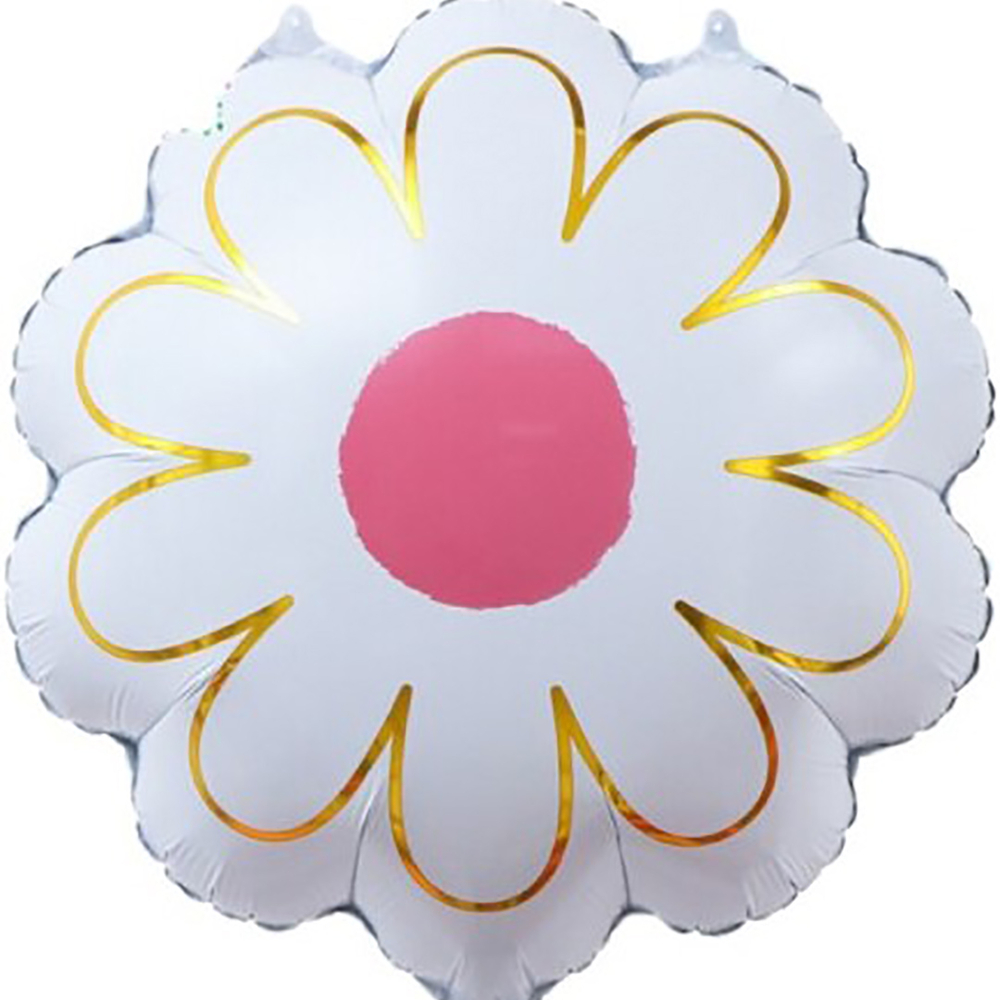 Фольгированный шар-фигура «Цветок-ромашка», 53 см