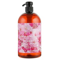 Гель для душа с ароматом Цветов Вишни и минералами Мертвого моря DSC Cherry Blossom Body Wash 1л