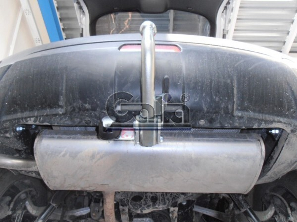 Фаркоп оцинкованный Galia N054A для Nissan Qashqai 2007-2014, Qashqai 2 2014-(паспорт и сертификат в комплекте)(без электрики)