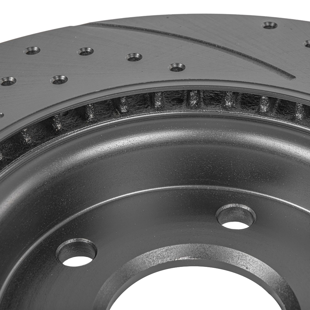 Диск тормозной GANZ передний перфорированный PRO-Line с покрытием (комплект - 2 шт) FORD Mondeo IV / Galaxy II / S-Max / Kuga 08 Арт.: GIJ06096S