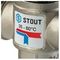 Клапан смесительный термостат STOUT НР 1&quot; 35-60С KV 1,6 28928