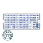 Касса букв GRM 6003L латинские буквы/цифры/знаки шрифт 3 мм