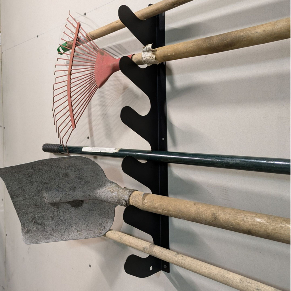 Кронштейн для лопат, граблей и прочего садового инвентаря, держатель для удочек, держатель для садового инструмента