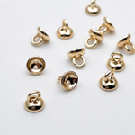 Протектор-концевик, цвет золото, размер 5*4,8 мм, цена за 1 шт