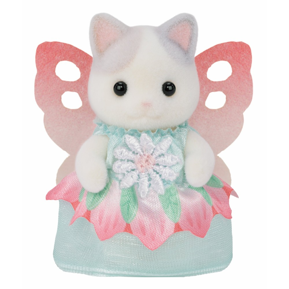 Sylvanian Families - Летающий транспорт цветочных фей + фигурка котенка Латте 5827