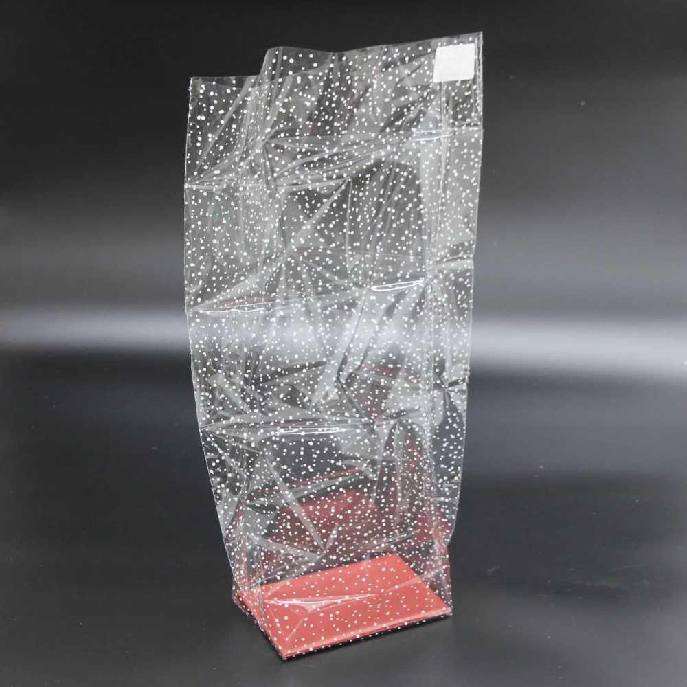 Пакет на жестком дне, рисунок «мошка» (дно 22*14; выс.63см)