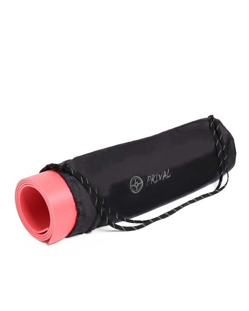 Коврик с чехлом для спортивных занятий Prival Yoga LOTOS 5мм, красный