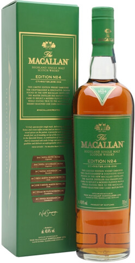 Виски Macallan Edition №4 gift box, 0.7 л