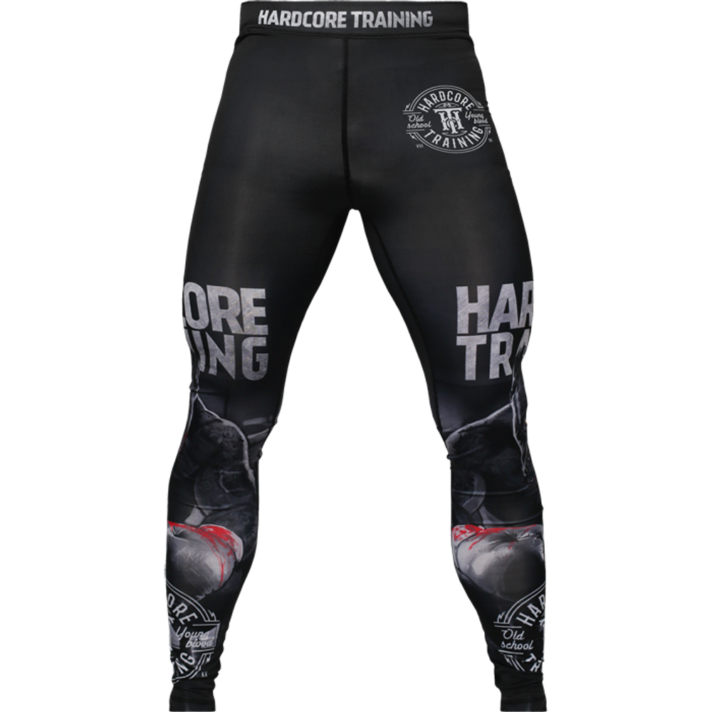 Компрессионные штаны Hardcore Training х Ground Shark The Moment of Truth