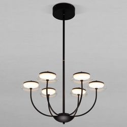 Люстра на штанге Eurosvet Fungo 50388 LED черный