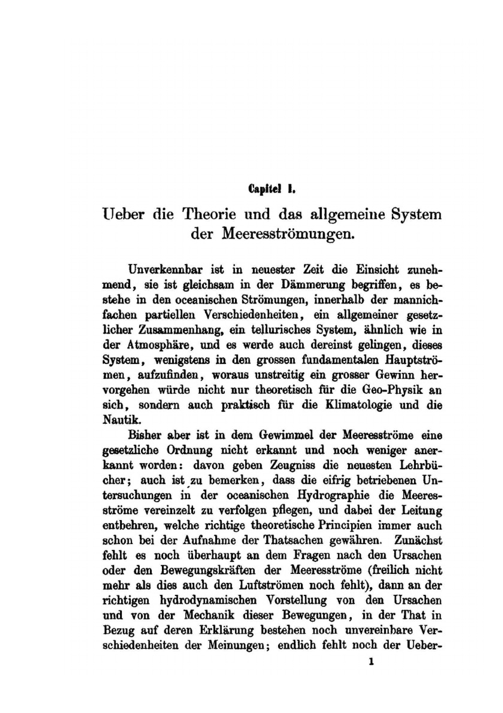 Ueber Die Lehre Von Den Meeresströmungen | Adolf Mühry