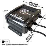 Зарядное устройство ТЕ4-0325F (2х12В AGM/LEAD-ACID/LiFePo4)