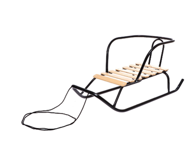 Санки детские «Ветерок 1», цвет чёрный