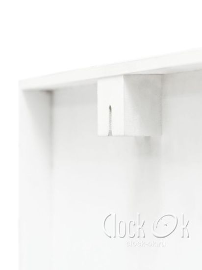 Настенные часы-постер "Woman in red"