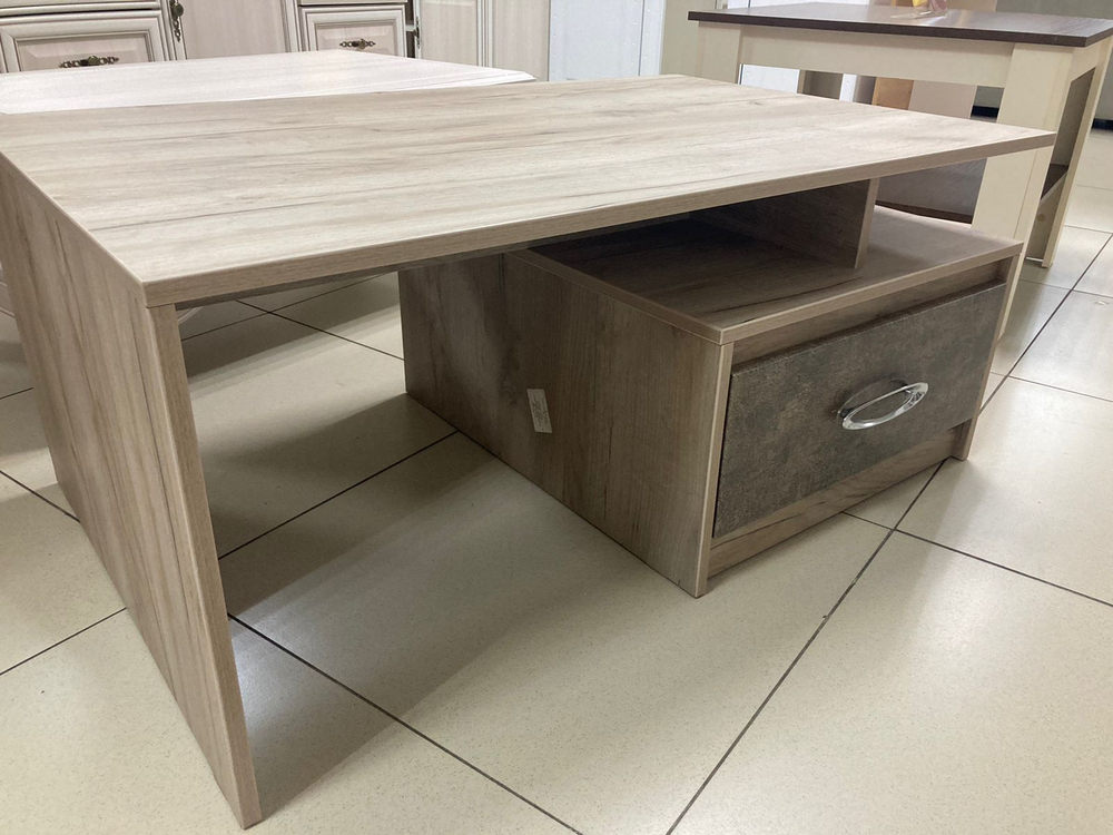 Стол журн Дакота серый крафт/тиз серый