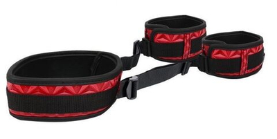 Розово-черный фиксатор для ног Notabu (Цвет: розовый с черным)