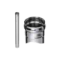 Дымоход Ferrum DN150 1000мм 0,8/430 19185