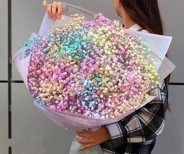 Букеты из гипсофилы