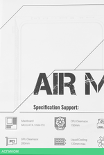 Корпус Formula V Line Air Mesh G4 без БП черный