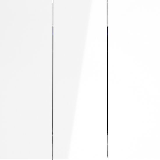 Выключатель встраиваемый VOLTUM S70 трехклавишный 10А, (белый глянцевый)