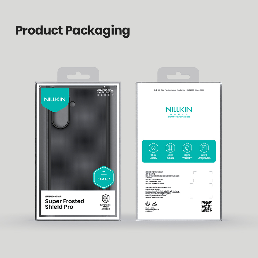 Чехол усиленный для Samsung Galaxy A37, серия Super Frosted Shield Pro от Nillkin