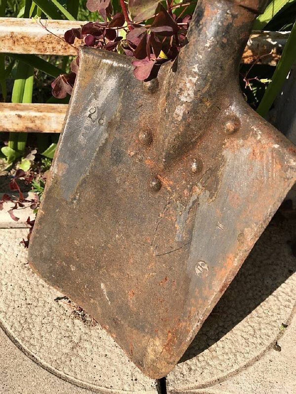 Лопата малая пехотная 1915 г.в. с клеймом