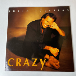 Винтажная виниловая пластинка LP Julio Iglesias Crazy (Испания 1994)