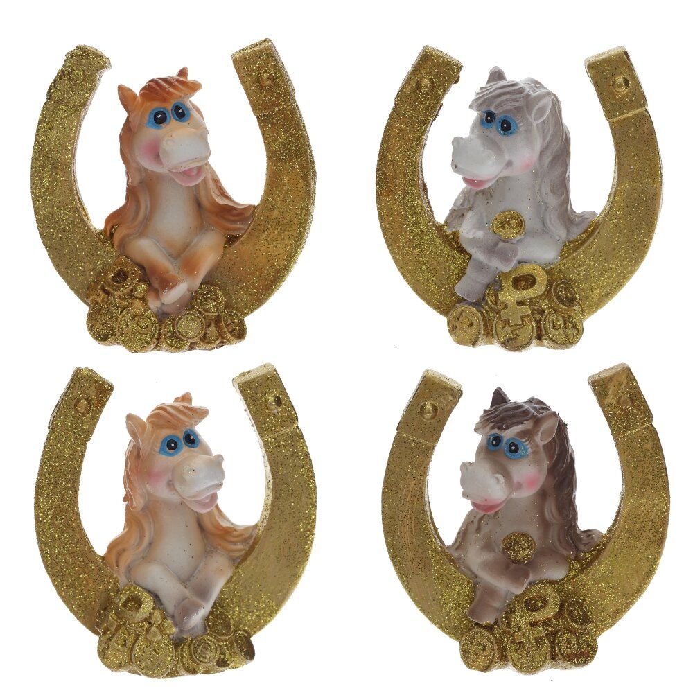 GAEM Фигурка декоративная "Лошадка", L6,5 W4 H7 см, 4в.