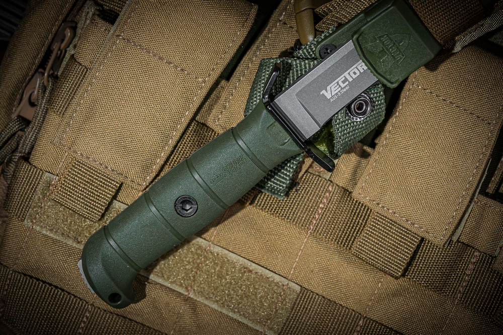 Тактический нож Vector AUS-8 TacWash Олива