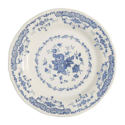 Тарелка обеденная Bitossi Home Blue Rose (26 см)
