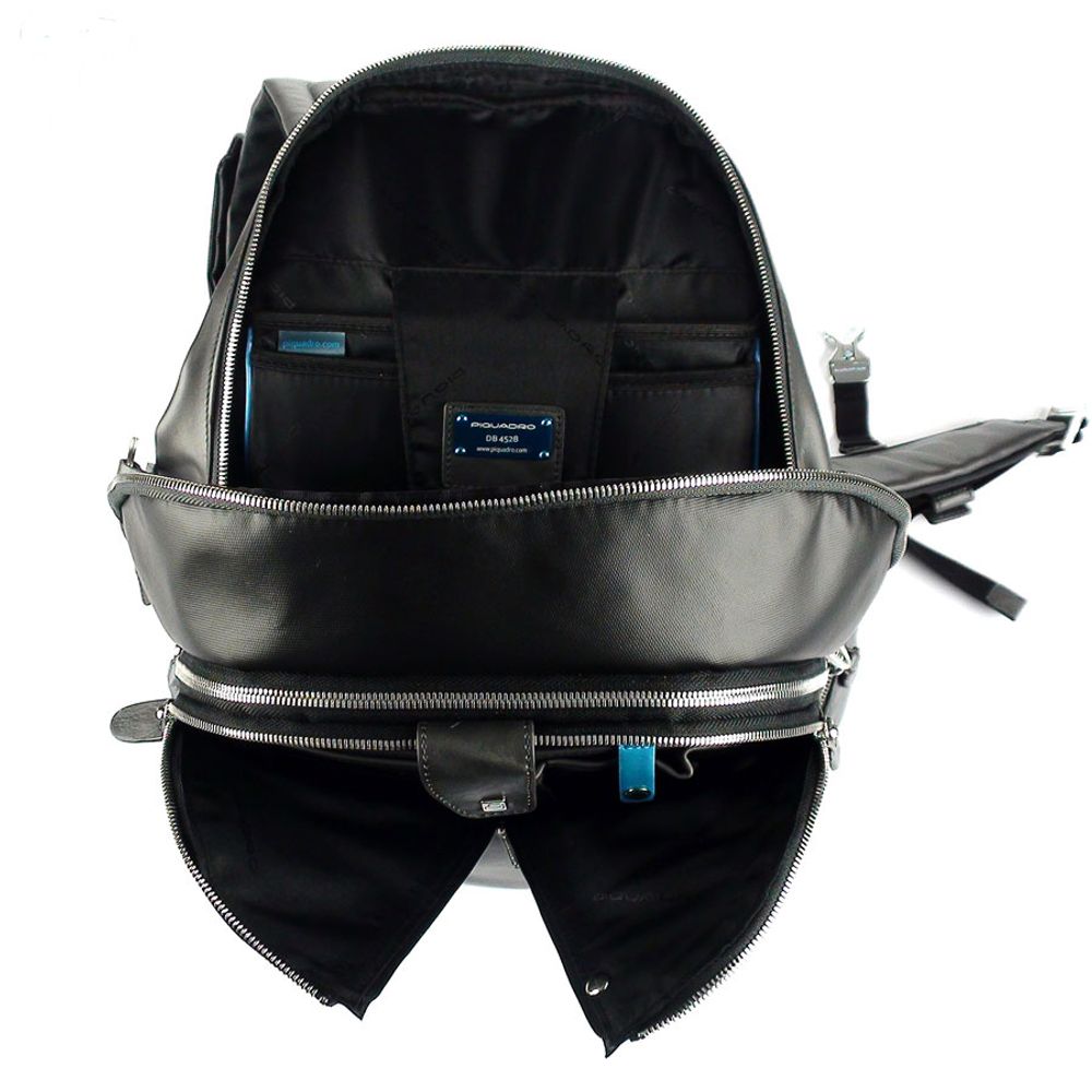Рюкзак Piquadro черный из кожи (CA2943OS/N)