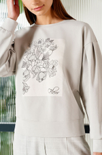 22650 Джемпер женский (серый)