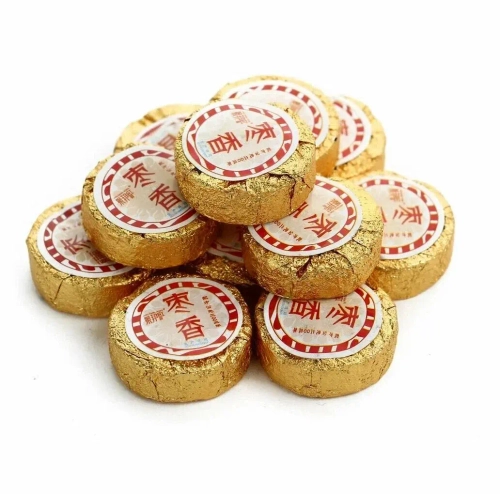 Чай Шу Пуэр Медальон/ Бай Му Дань 5г