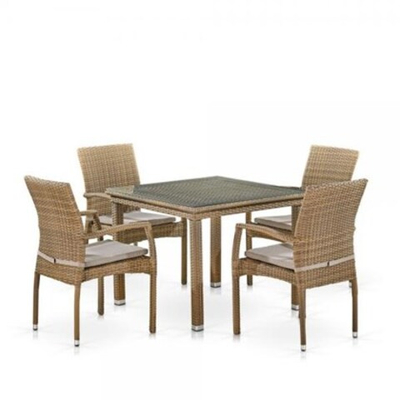 Комплект мебели T257B/Y379B-W65 Light Brown (4+1)