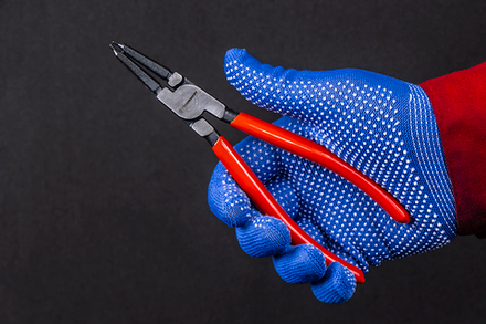 Съемник внутренних стопорных колец 175 мм. прямой Станкоимпорт CS21123