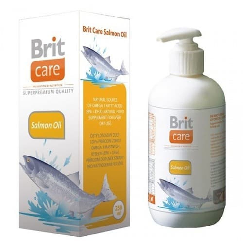 Brit Care лососевое масло д/собак, 250 мл Brit Care лососевое масло д/собак, 250 мл