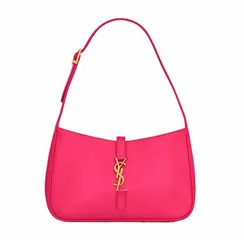 Сумка Saint Laurent Le 5 à 7 Hobo розовый